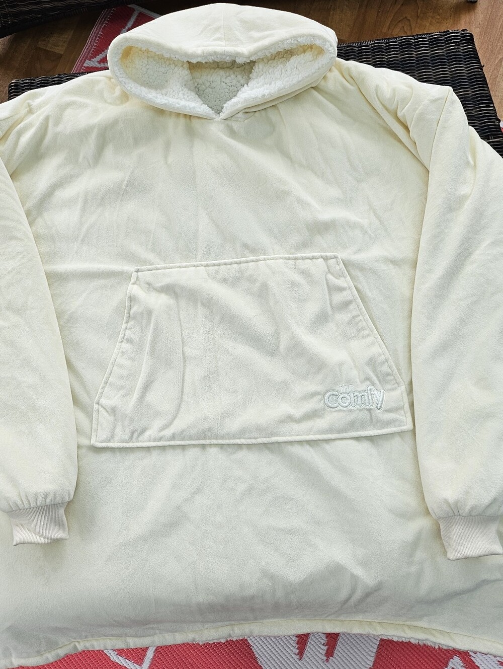The Comfy, Hooded Sherpa-Lined Pullover